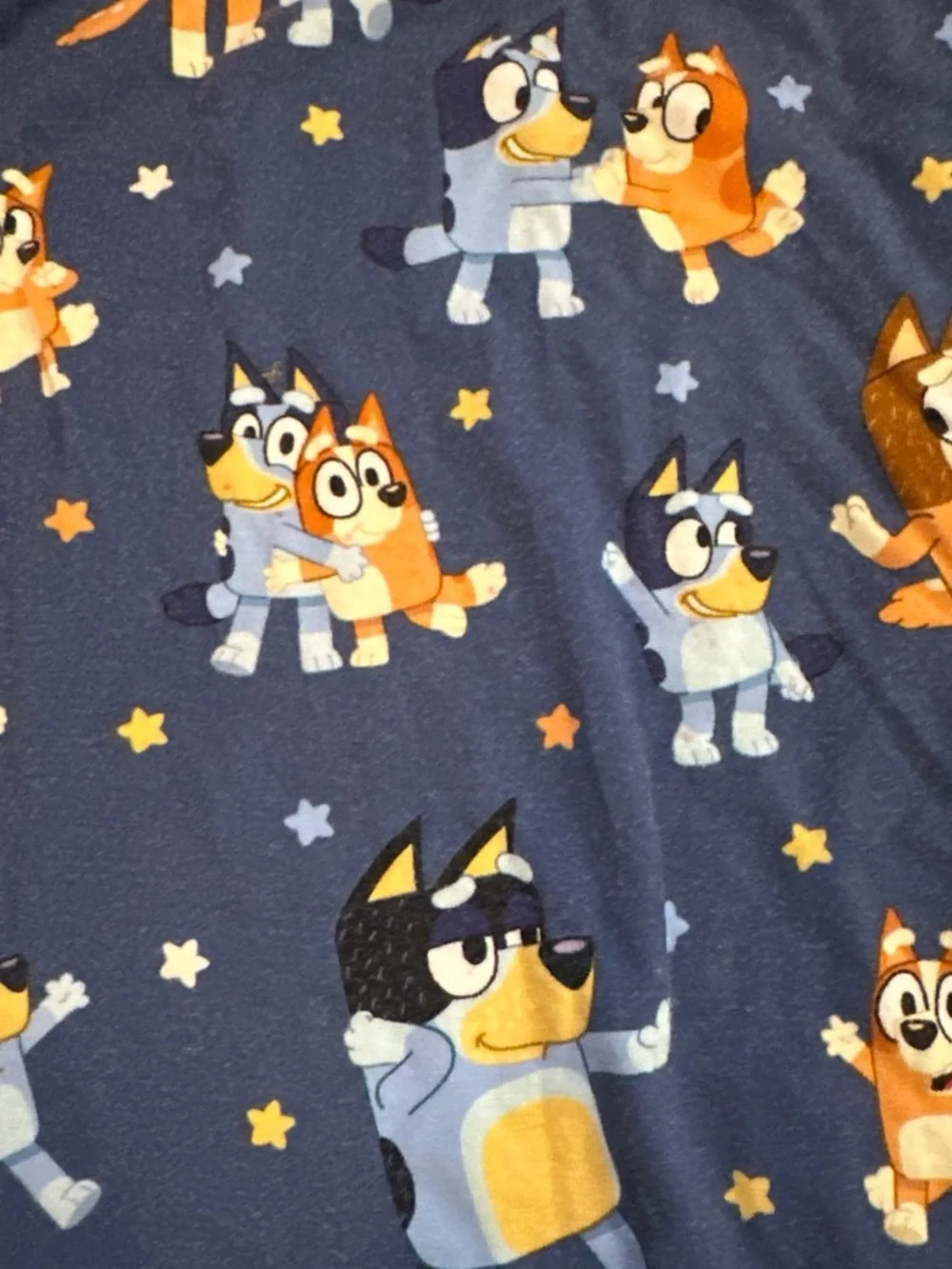 Little Sleepies Navy Bluey Star Pajama Set